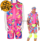 【In Stock】Movie Barbie Cosplay Ken Beachwear Costume Costumes